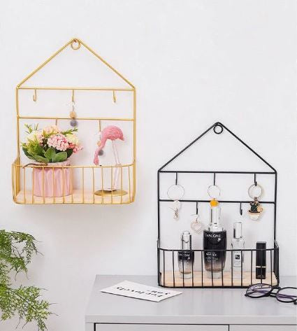 Creative Wall Mounted Shelf - Hook